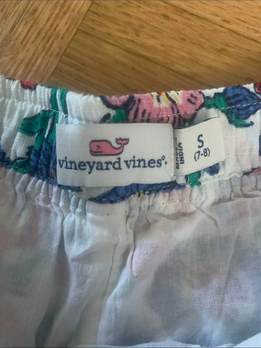 Vineyard Vines Shorts w/ Pockets Girls Size 7/8 (Small) Floral Print
